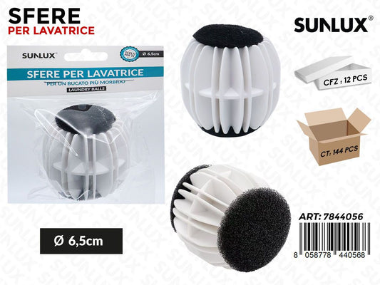 Sunlux Sfere per Lavatrice 6.5CM