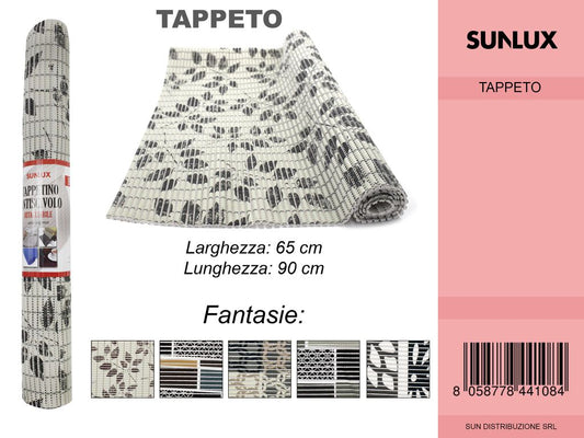Tappeto Antiscivolo Fantasie Ass. 90*65 Cm