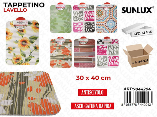Tappetino Lavello Antiscivolo Ass. 30*40CM