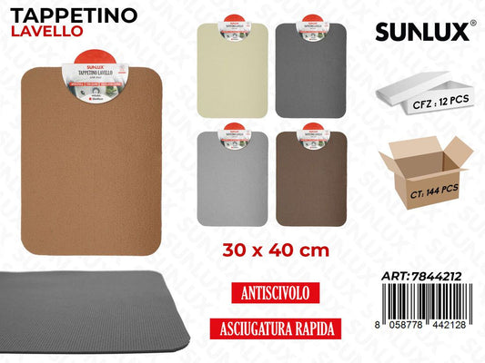 Tappetino Lavello Antiscivolo Ass. 30*40CM