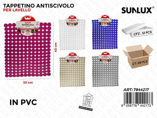 Tappetino Lavello Antiscivolo Ass. 30*40CM