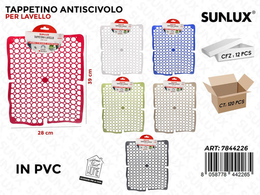 Tappetino Lavello Antiscivolo Ass. 28*39CM