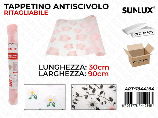 Sunlux Tappetino Antiscivolo Ritagl. Ass. 30*90CM