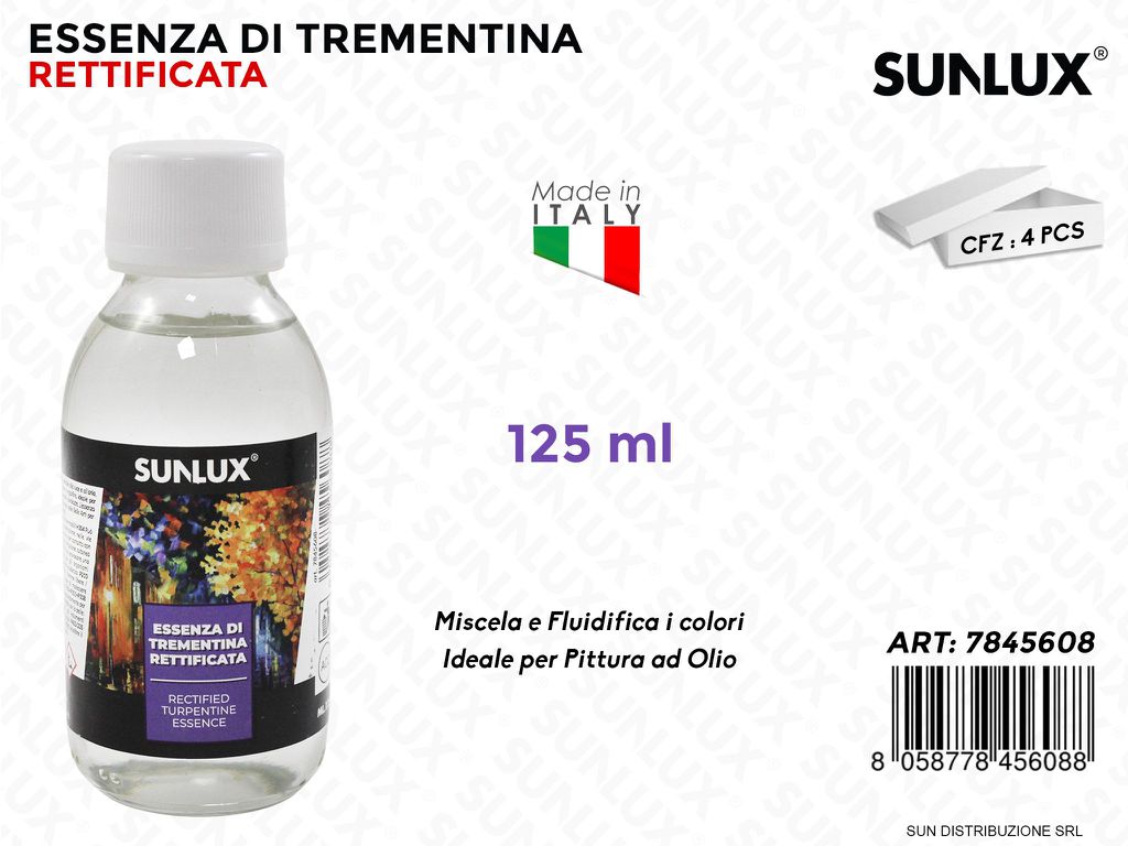 Essenza Trementina Rettificata 125ML