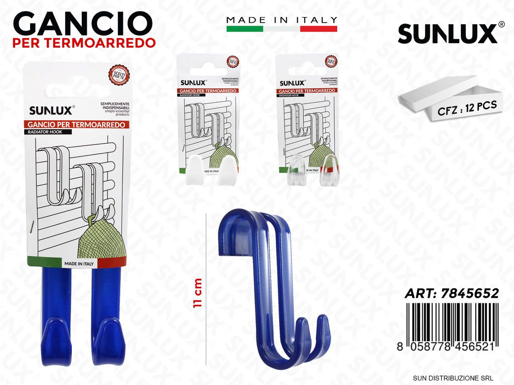 Gancio Termoarredo 3COL. Ass. 11CM
