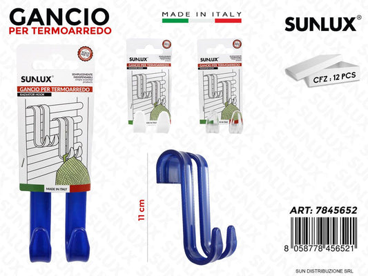 Gancio Termoarredo 3COL. Ass. 11CM