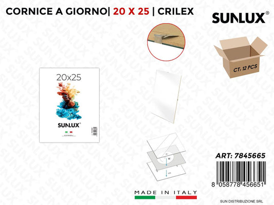 20*25CM Cornice a Giorno Crilex