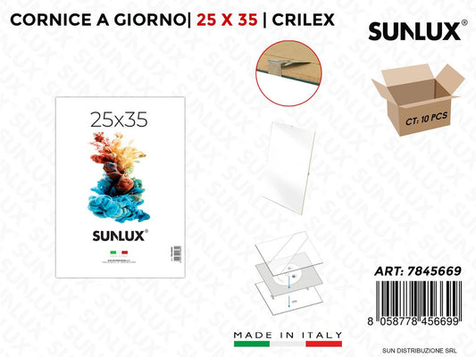 25*35Cm Cornice A Giorno Crilex
