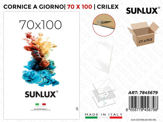 70*100CM Cornice a Giorno Crilex