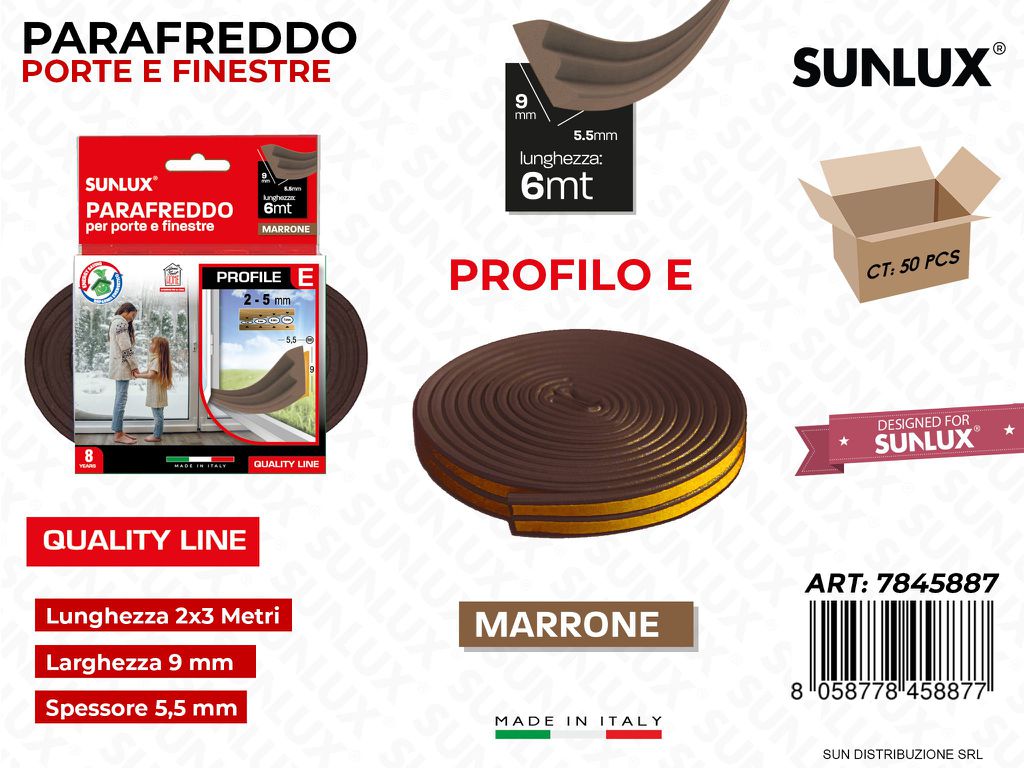 Parafreddo Adv Marr. 3MT*9*5.5MM Profilo e