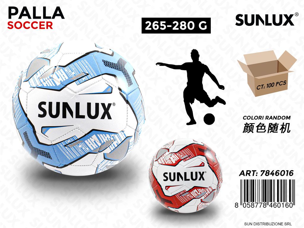 PALLA DA CALCIO COL. ASS. RANDOM 265-280G /PZ DA 5**