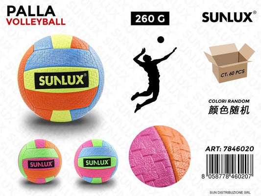 Sunlux Palla Da Volleyball Col. Ass. Random 260G