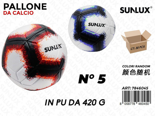 Sunlux Pallone da Calcio Ass. 420GR