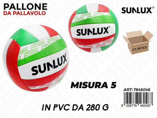 Sunlux Pallone da Pallavolo Ass. 280GR