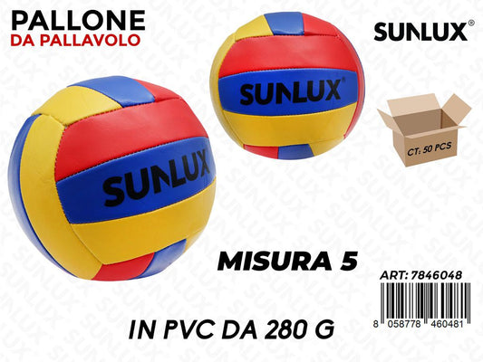 Sunlux Pallone da Pallavolo Ass. 280GR