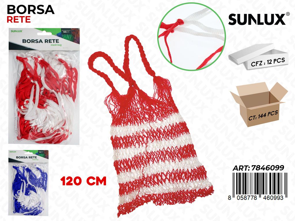 Sunlux Borsa Rete Portaoggetti 120CM