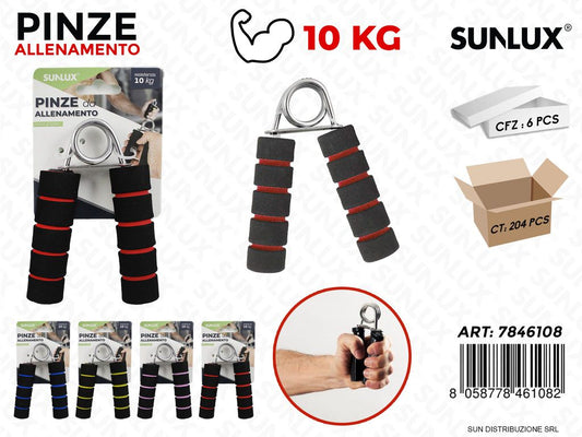 Pinze da Allenamento 10KG Col. Ass.