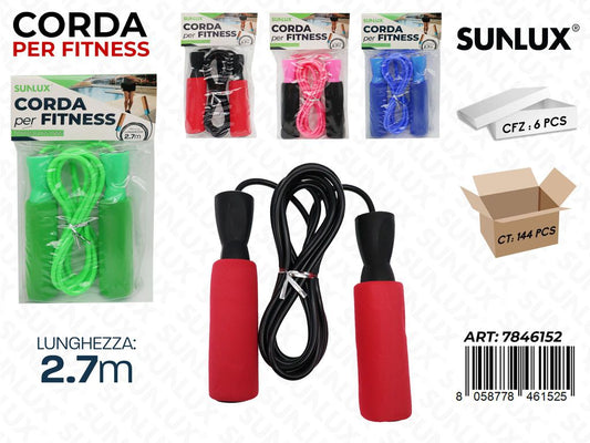 Corda per Fitness Col. Ass. 2.7MT