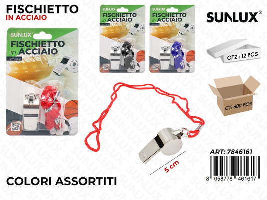 Fischietto in Acciaio 5CM