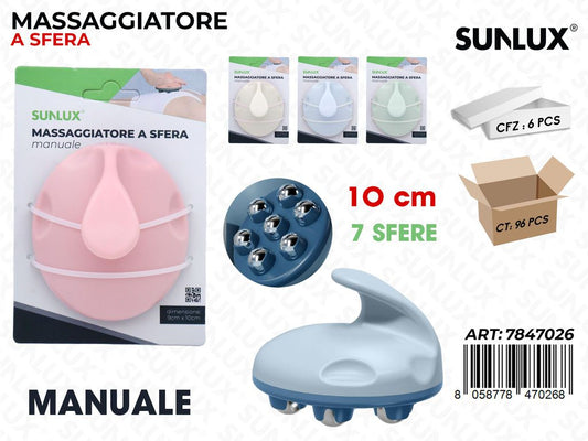 Sunlux Massaggiatore Sfere Ass. 10CM