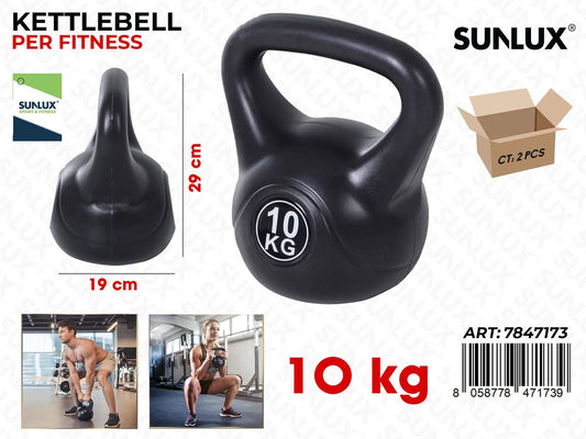 Sunlux Kettlebell Fitness 10KG 19*29CM