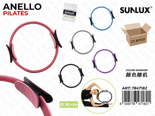 Sunlux Anello per Pilates Col. Ass. D.36CM