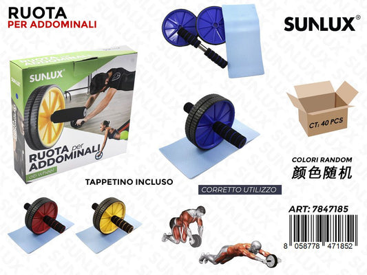 Sunlux Ruota Addominali Fitness Ass.