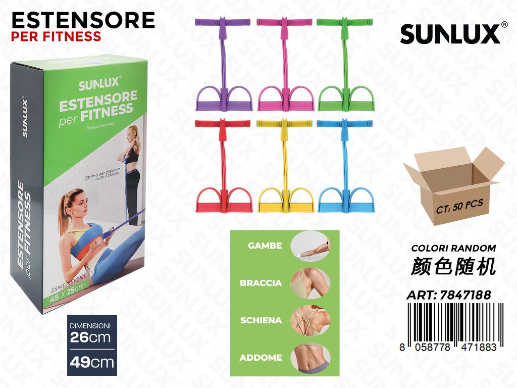 Sunlux Estensore per Fitness Ass. 26-49CM