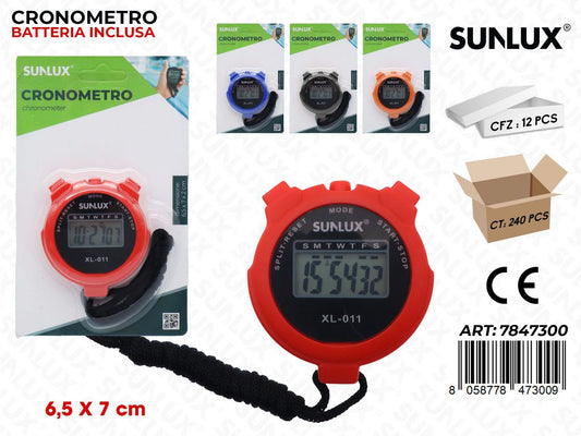 Sunlux Cronometro Ass. 6.5*7CM