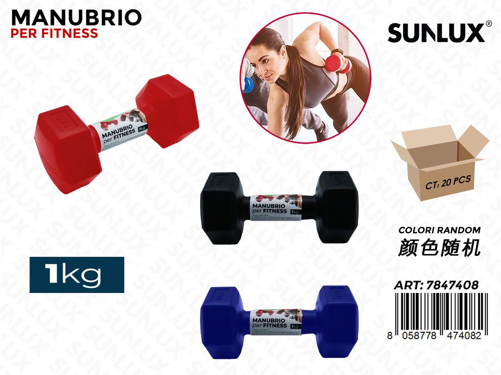 Sunlux Manubrio Fitness 1KG Ass.