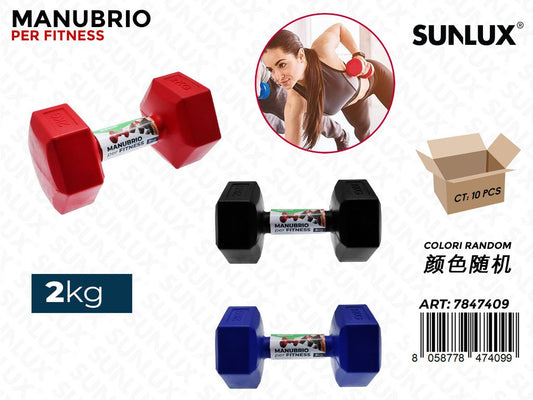Sunlux Manubrio Fitness 2KG Ass.