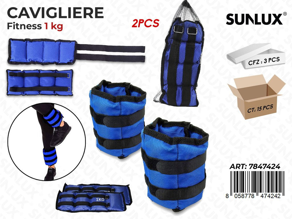 Sunlux Cavigliere Fitness 1KG 2PCS