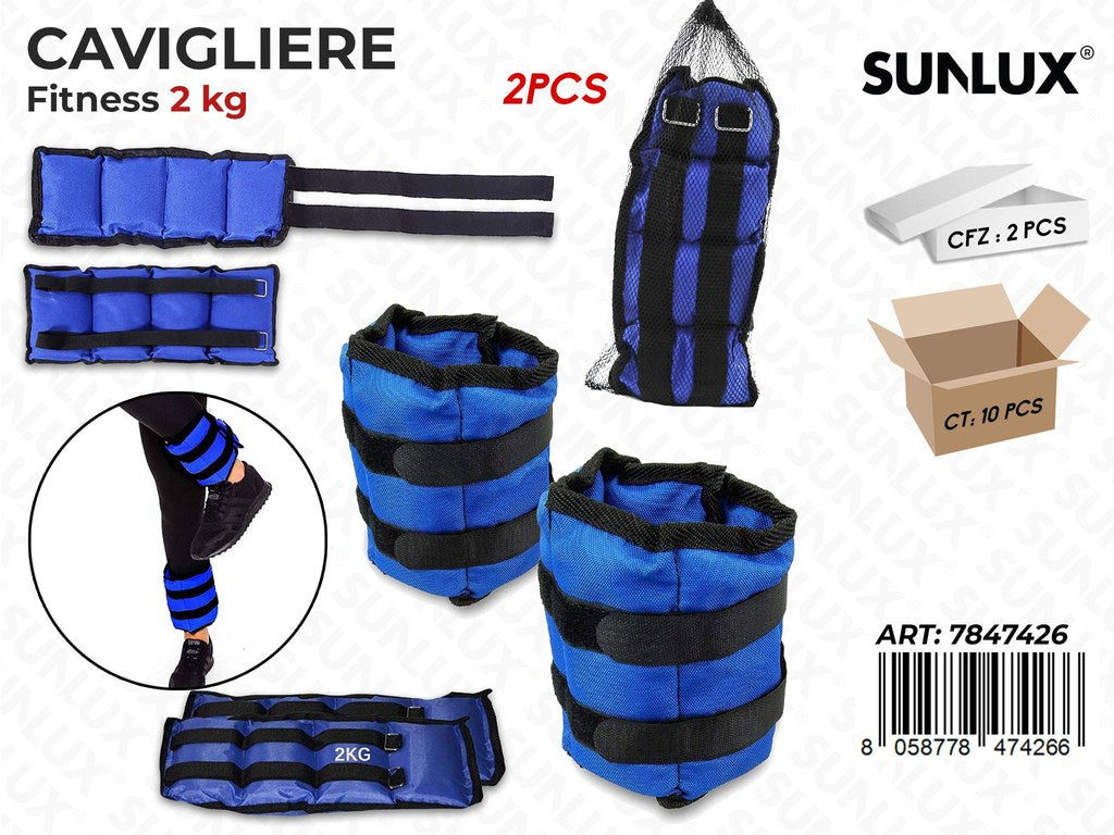 Sunlux Cavigliere Fitness 2KG 2PCS