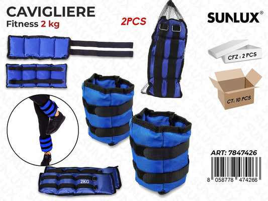 Sunlux Cavigliere Fitness 2KG 2PCS