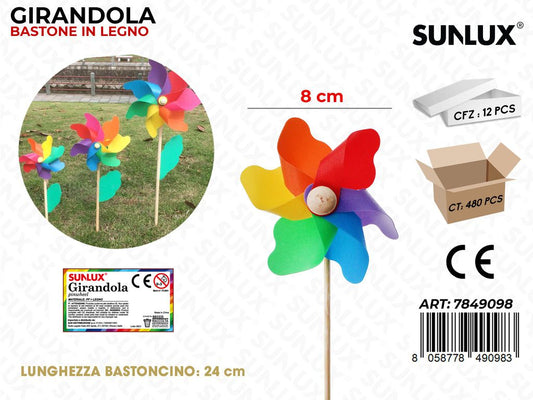 Sunlux Girandola Multicolor 8*24CM