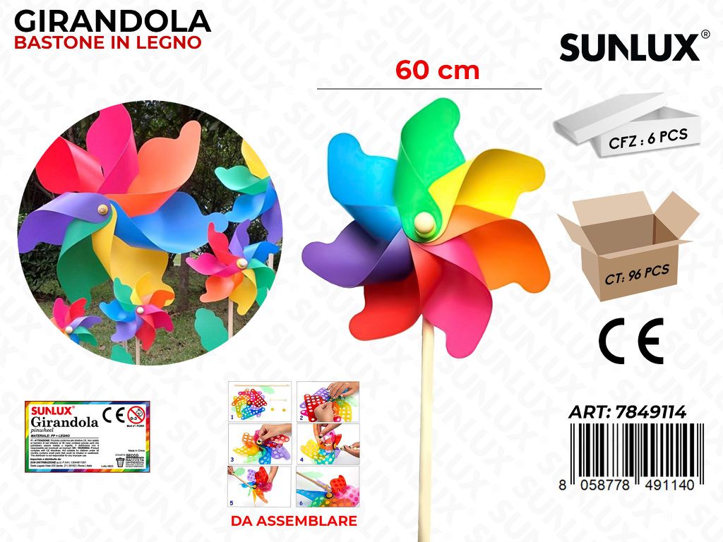Sunlux Girandola M.color 60CM