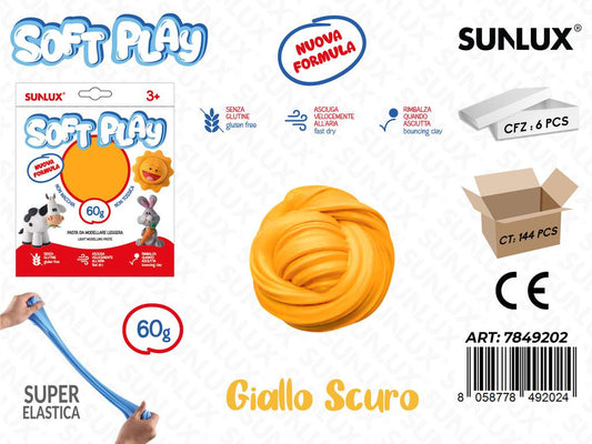 Sunlux Pasta Model. Soft Giallo Scuro 60GR
