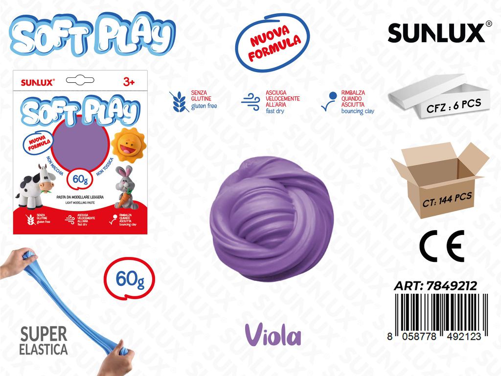 Sunlux Pasta Model. Soft Viola 60GR