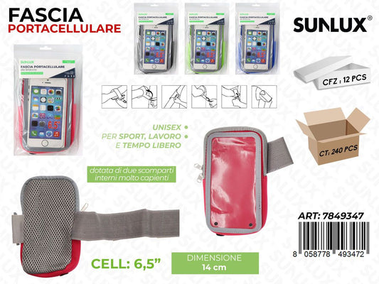 FASCIA PORTACELLULARE ASS. 14CM /PZ DA 12**