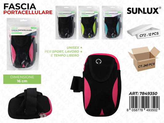 Sunlux Fascia Portacellulare Ass. 16CM