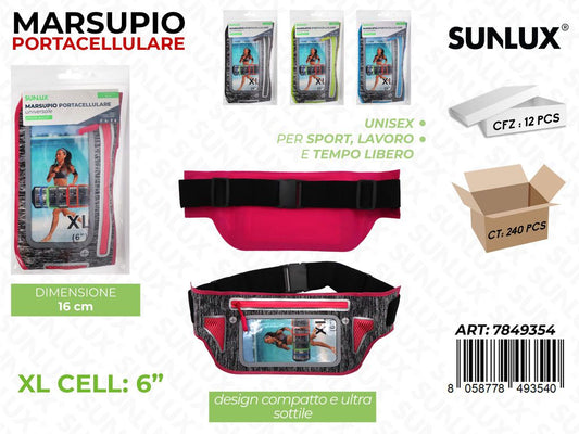 Sunlux Marsupio Portacellulare Xl 16CM