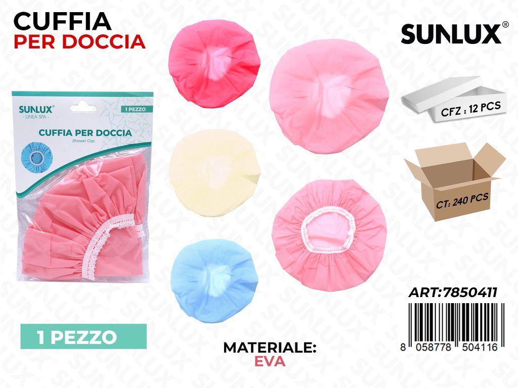Sunlux Cuffia Doccia in Eva Ass.