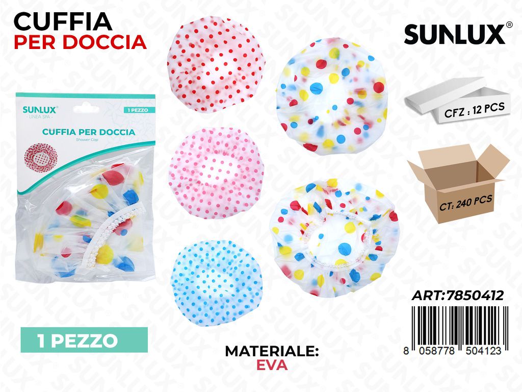 Sunlux Cuffia Doccia in Eva Ass.
