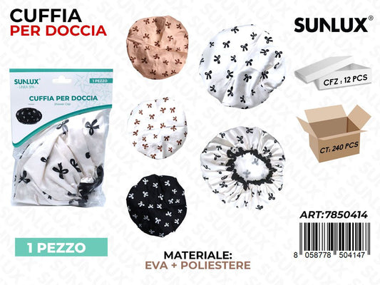 Sunlux Cuffia Doccia Raso Doppio Strato Ass.