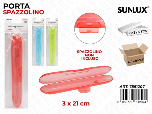 Sunlux Porta Spazzolino Ass. 3*21CM