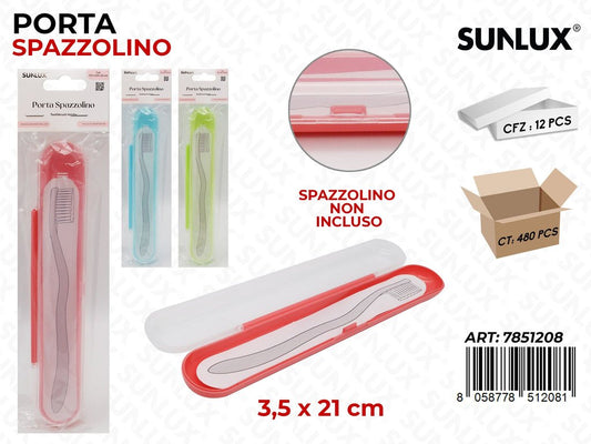 Sunlux Porta Spazzolino Ass. 3.5*21CM