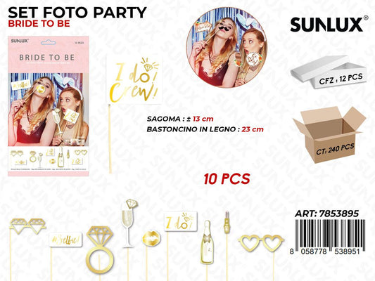 SET FOTO BRIDE TO BE 10PCS ASS. /PZ DA 12**