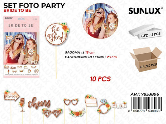 SET FOTO BRIDE TO BE 10PCS ASS. /PZ DA 12**