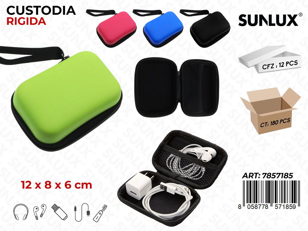 Sunlux Custodia Rigida Col.ass. 12*8*6CM