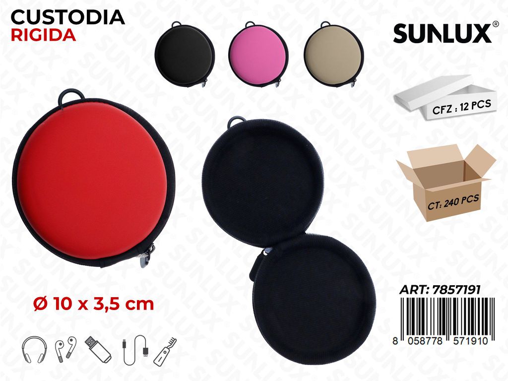 Sunlux Custodia Rigida Col.ass. 10*3.5CM